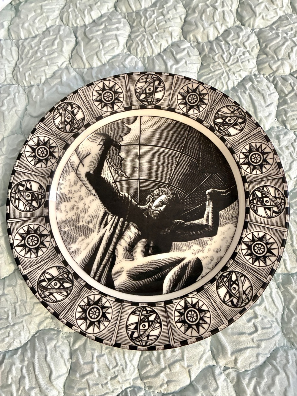 222 Fifth Slice of Life Atlas Decorative Plate